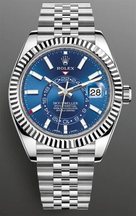 rolex sky dweller blue chrono24|rolex sky dweller price range.